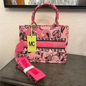 Milan Chiva Pink‎ Floral Women's Bag